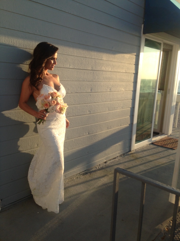 Beach bridal bouquet