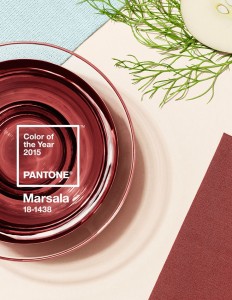 2015 Pantone Color of the Year: Marsala