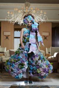 Flower Dress at SF Flower and Garden Show