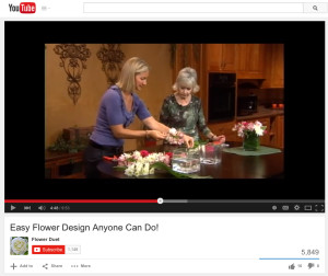 Flower Duet YouTube Channel - Fashioning Flowers