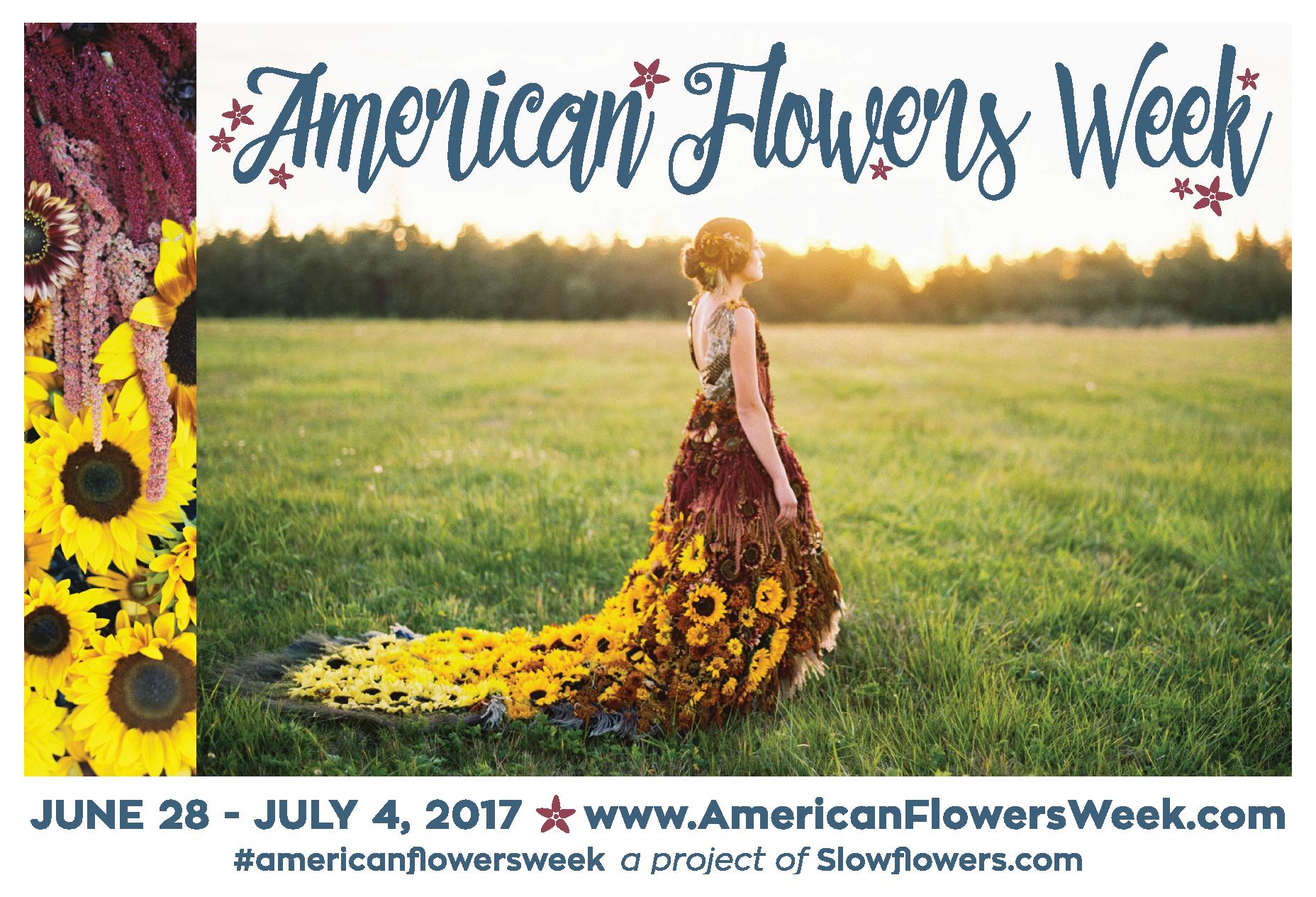 American Grown Flowers Week 2017