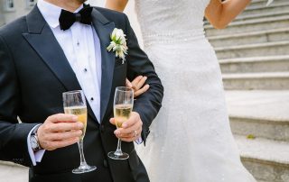 Groom and bride