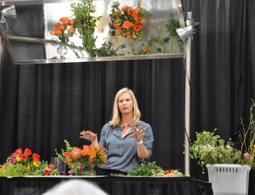 Kit Wertz of Flower Duet Guest Speaker at San Francisco Flower & Garden Show