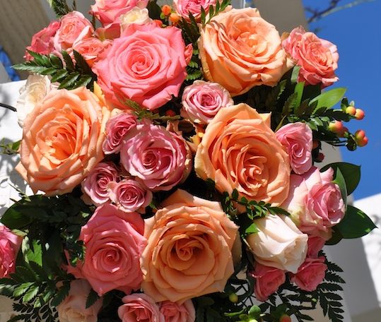 2019 Color of the Year Wedding Flowers by Flower Duet