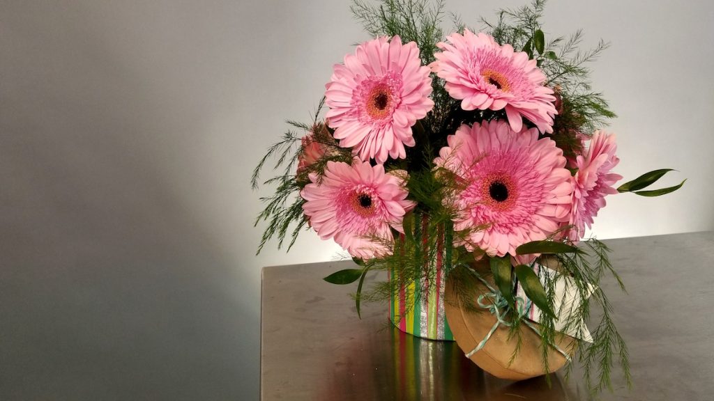 Pink Florals for October