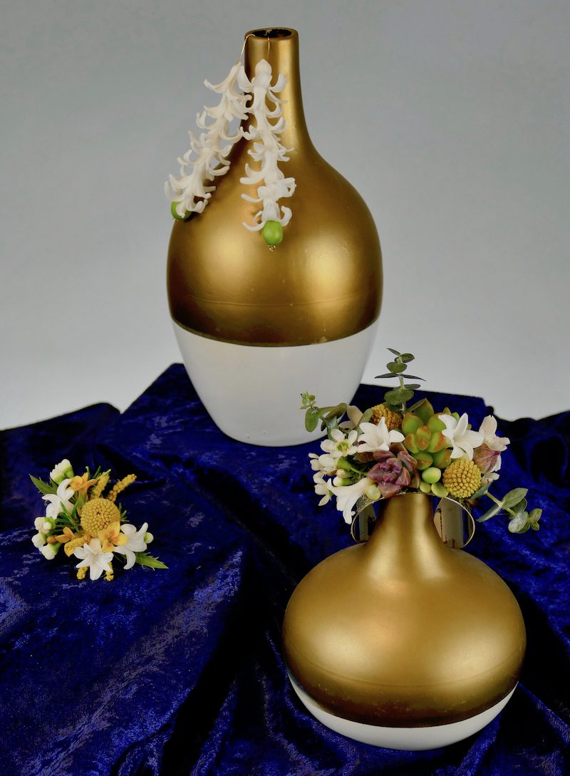Living Flower Jewelry by Kit Wertz