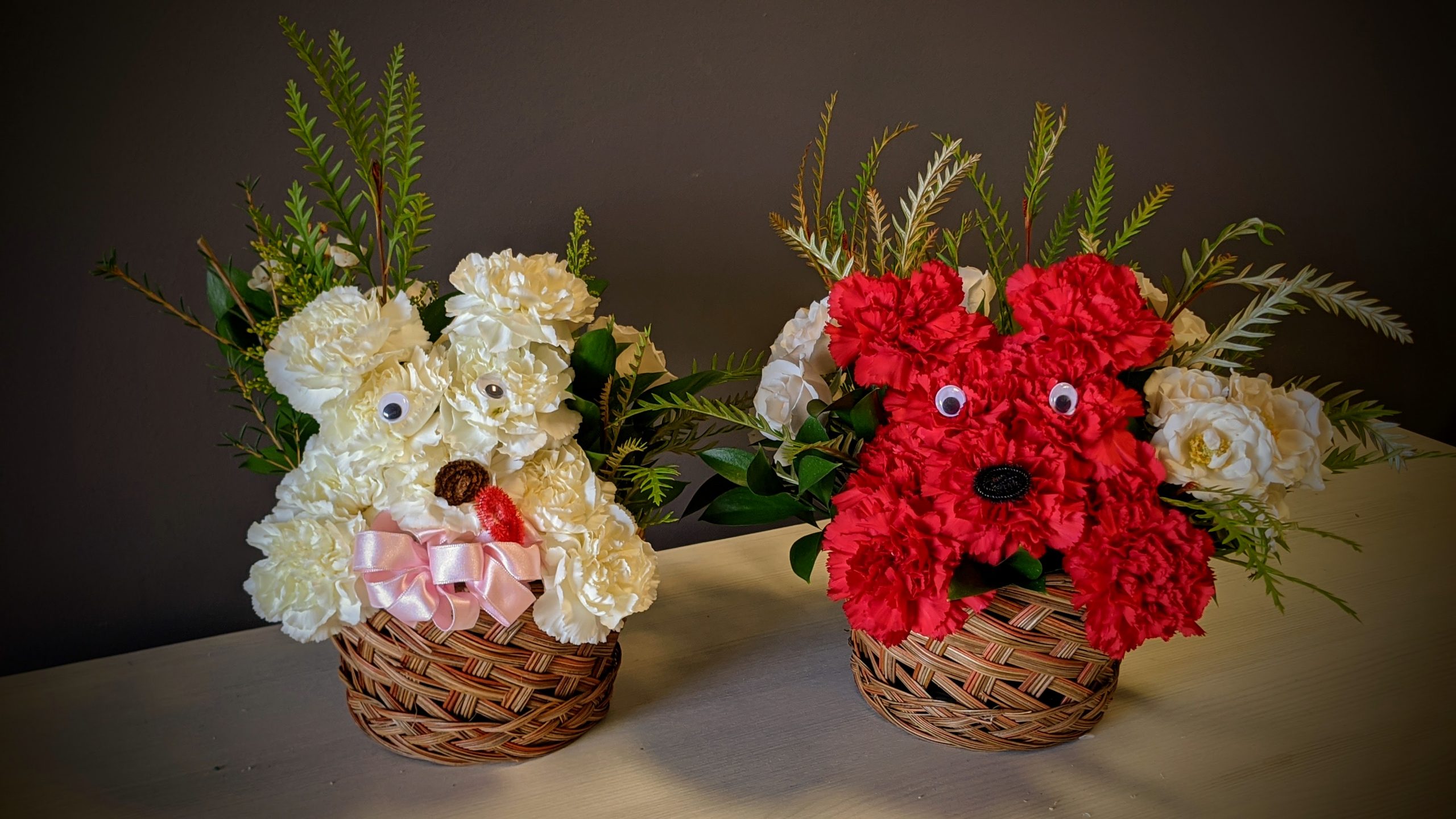 Animals Week Flower Puppies