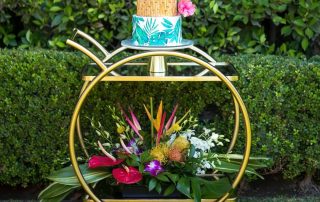 Tropical Birthday Flowers by Flower Duet