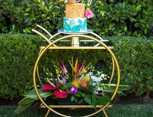 Summer Tropical Flowers Birthday Party