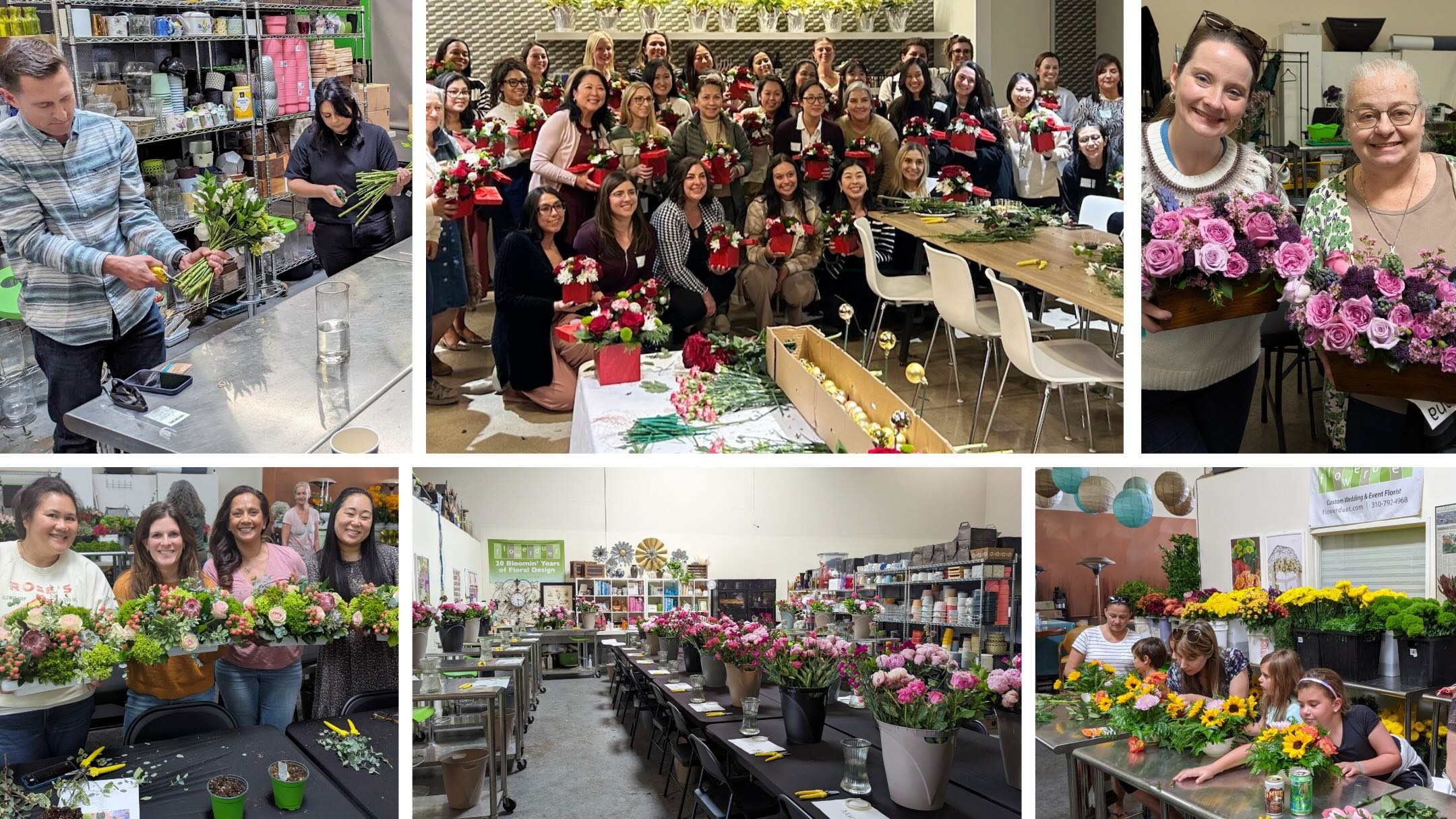 grouppage Private Group Flower Workshops in Los Angeles