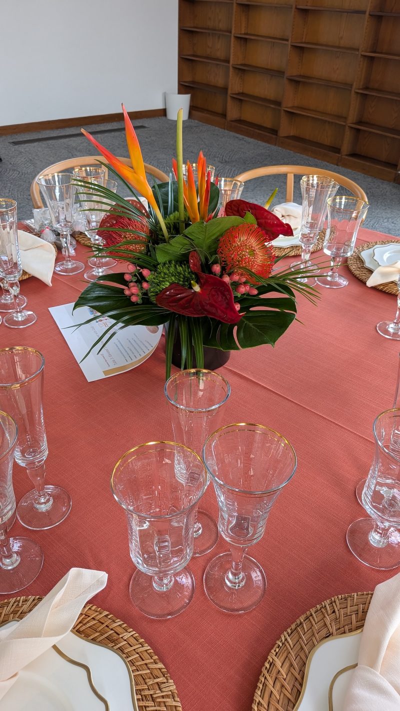 sunset florals
