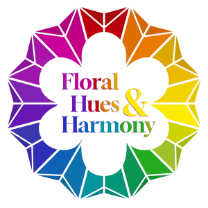 Floral Hues & Harmony Logo from Flower Duet