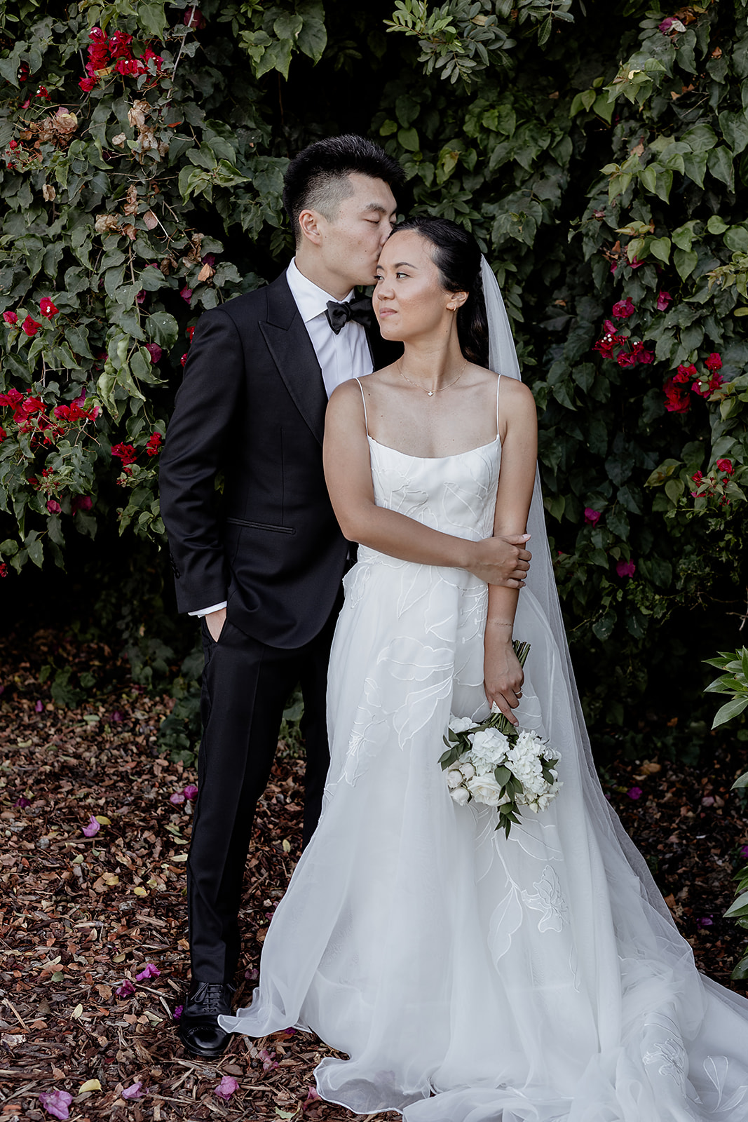 Anni and Steve Wedding at Palos Verdes Golf Portrait